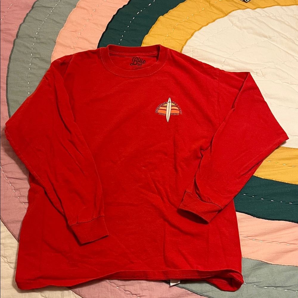 Sun Catchers Blue 84 Red Long Sleeve kids shirt